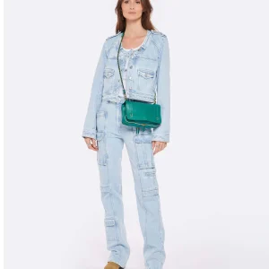 des prix incroyables Isabel Marant Jean Vokayo Coton Bleu Clair 19