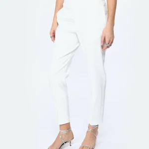 Large choix en ligne Isabel Marant Pantalon Sioliran Chanvre Blanc 13