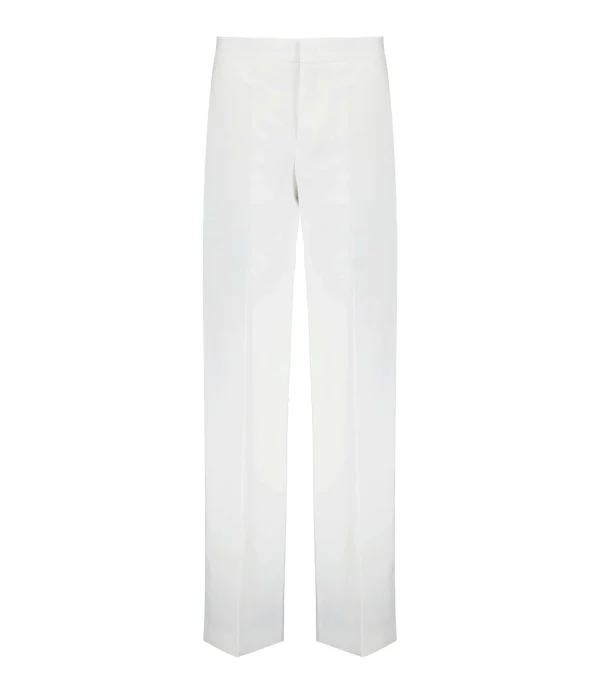 Isabel Marant Pantalon Scarly Chanvre Blanc magasin pour 1