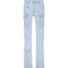 des prix incroyables Isabel Marant Jean Vokayo Coton Bleu Clair 17