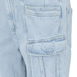 des prix incroyables Isabel Marant Jean Vokayo Coton Bleu Clair 11