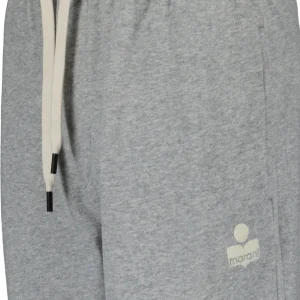 dernière tendance Isabel Marant Jogging Homme Mailesco Coton Gris 9