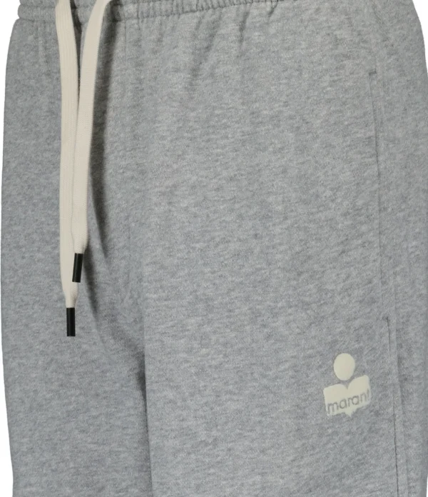 dernière tendance Isabel Marant Jogging Homme Mailesco Coton Gris 3