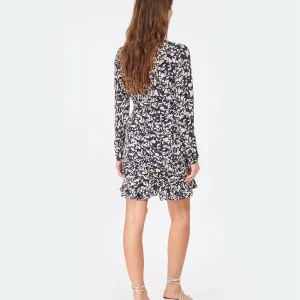 Isabel Marant Robe Lara Soie Noir vente luxe pas cher 12