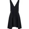 Isabel Marant Robe Nalatia Soie Noir Paris 14