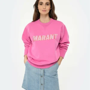 Isabel Marant Sweatshirt Homme Miky Coton Rose mode 11