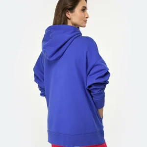 Nouvelle Collection Isabel Marant Sweatshirt Homme Miley Coton Bleu Électrique 16