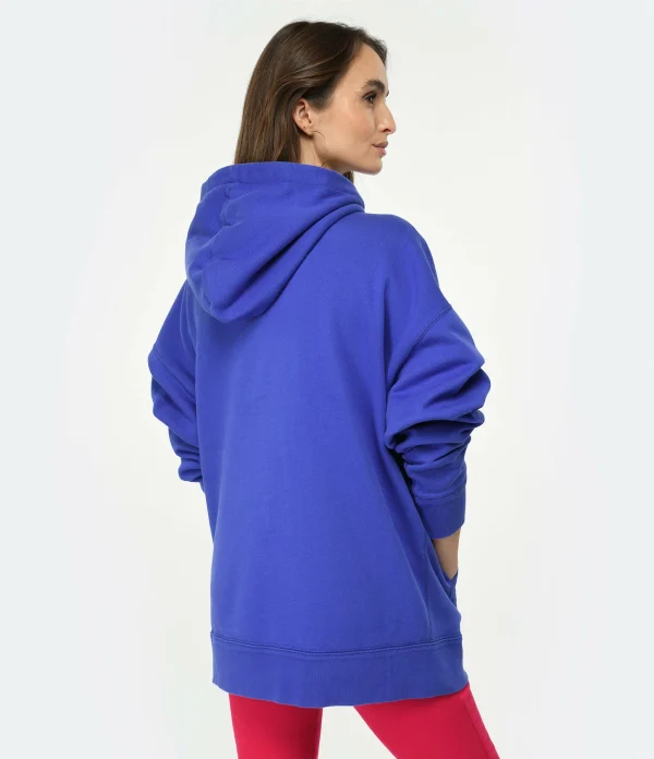 Nouvelle Collection Isabel Marant Sweatshirt Homme Miley Coton Bleu Électrique 6