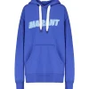 Nouvelle Collection Isabel Marant Sweatshirt Homme Miley Coton Bleu Électrique 17