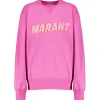 Isabel Marant Sweatshirt Homme Miky Coton Rose mode 16