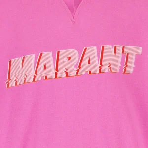 Isabel Marant Sweatshirt Homme Miky Coton Rose mode 9