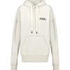 qualité supérieure Isabel Marant Sweatshirt Hoodie Scott Coton Écru 22