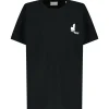 Isabel Marant Tee-shirt Homme Zafferh Coton Noir REMISE allant 16