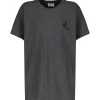 Isabel Marant Tee-shirt Homme Zafferh Coton Anthracite magasin 14