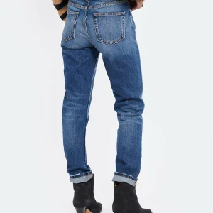 dernière tendance IRO Jean Shama Coton Bleu Foncé 12