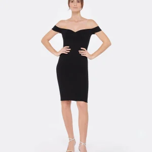 IRO Robe Nunzia Noir bas prix 7