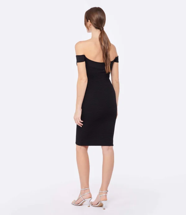 magasin paris IRO Robe Nunzia Noir 4