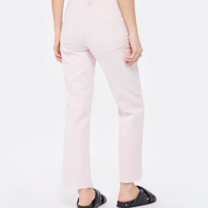 IRO Jean Aiden Coton Rose Clair outlet soldes 15