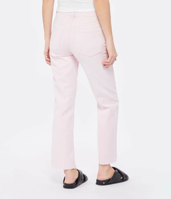 IRO Jean Aiden Coton Rose Clair outlet soldes 5