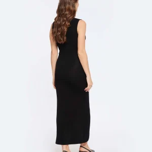 le grand escompte IRO Robe Longue Cindya Noir 12