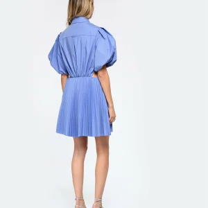 styles dernier cri JONATHAN SIMKHAI Robe Nadine Bleu Hydrangea 12