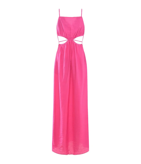 JONATHAN SIMKHAI Robe Amora Rose Berry en ligne officielle 1