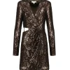 JONATHAN SIMKHAI Robe Blazer Conrad Sequins Sable magasins pas chers 14