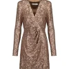 JONATHAN SIMKHAI Robe Blazer Monty Sequins Latte soldes luxe 19