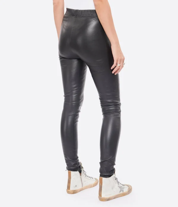 Distributeur Officiel Joseph Pantalon Legging Cuir Noir 6