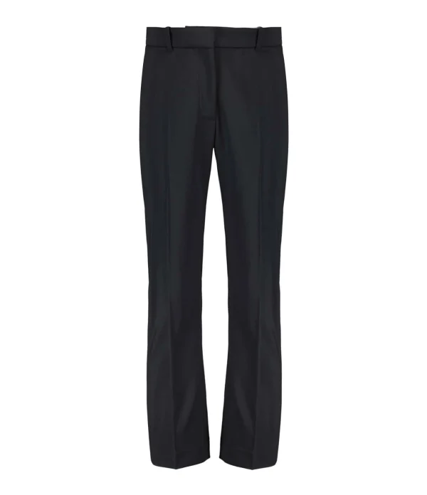 prix pas cher Joseph Pantalon Coleman Laine Noir 1