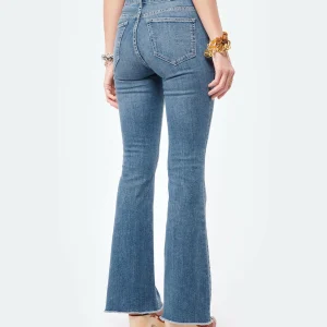 JEANNE VOULAND Jean Faden Flare Coton Bleu en ligne 16