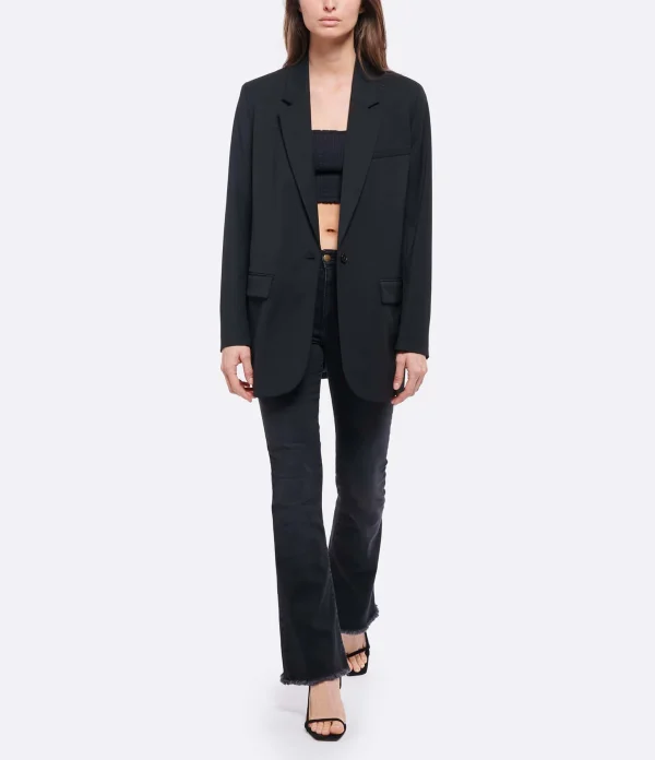 JEANNE VOULAND Jean Faden Flare Stone Noir boutiqued en ligne 7