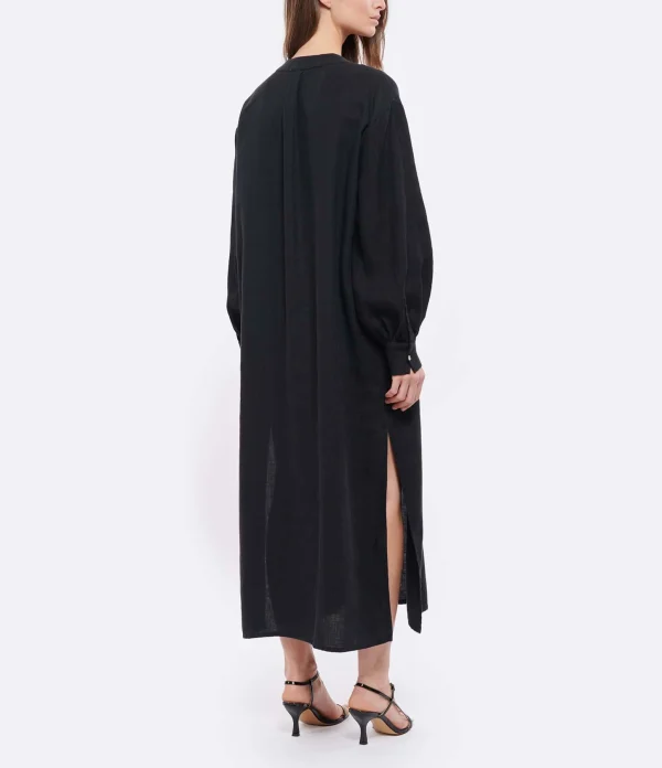 soldes luxe JEANNE VOULAND Robe Hadya Lin Noir 5