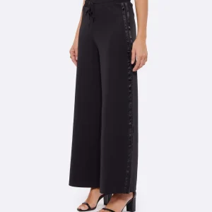 JEANNE VOULAND Pantalon Graig Track Noir soldes pas cher 13