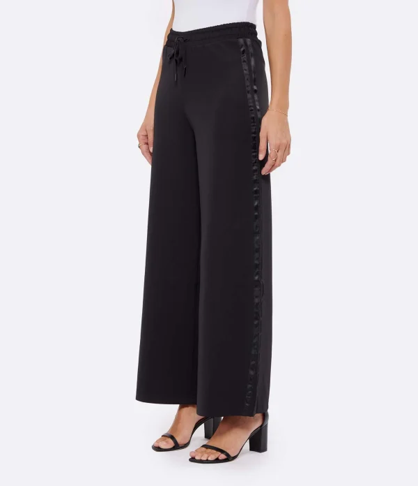 JEANNE VOULAND Pantalon Graig Track Noir soldes pas cher 5