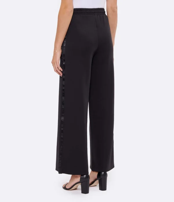 JEANNE VOULAND Pantalon Graig Track Noir soldes pas cher 6