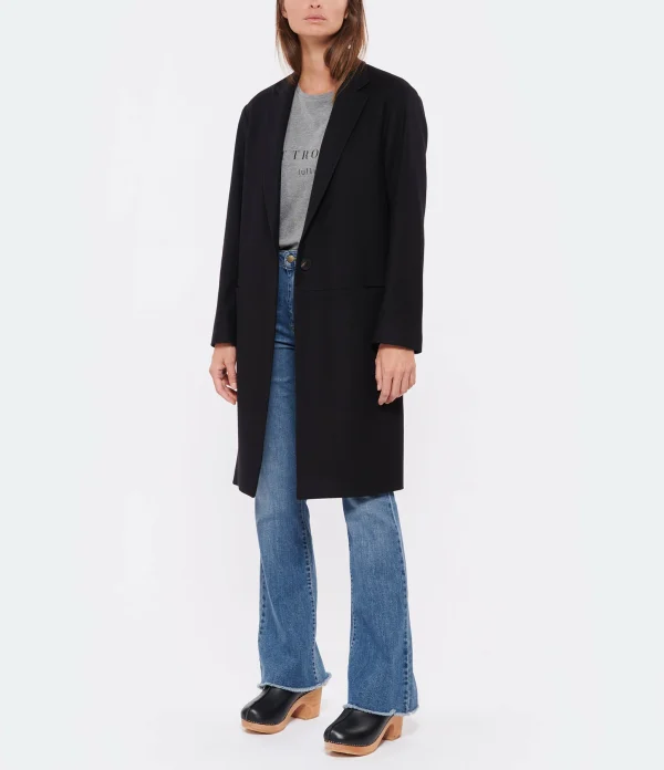 JEANNE VOULAND Jean Faden Flare Coton Bleu en ligne 7