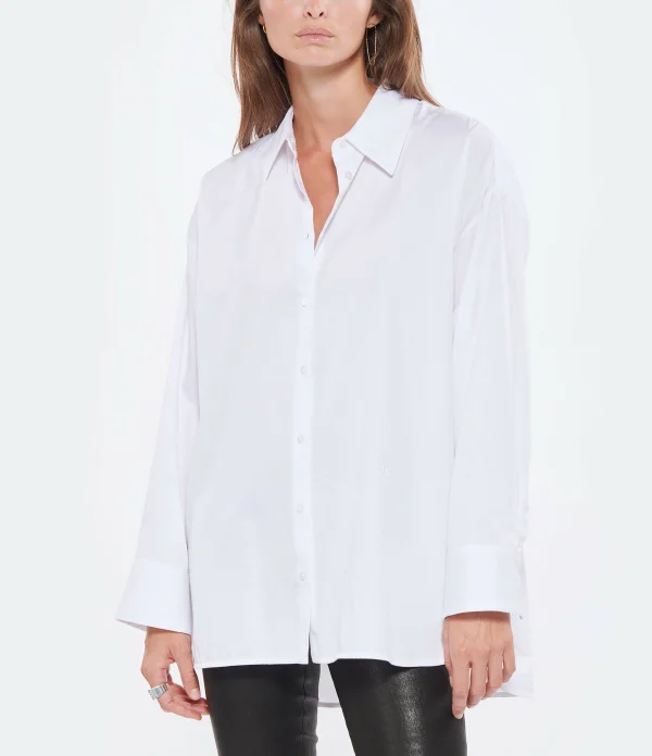 JEANNE VOULAND Chemise Inno Coton Blanc soldes 4