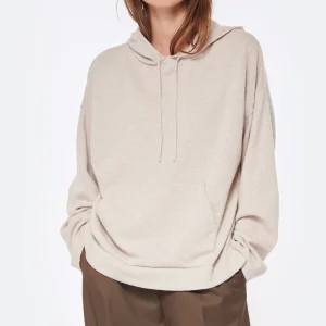 pas cher marque JEANNE VOULAND Sweatshirt Hoodie Gian Laine Beige 11