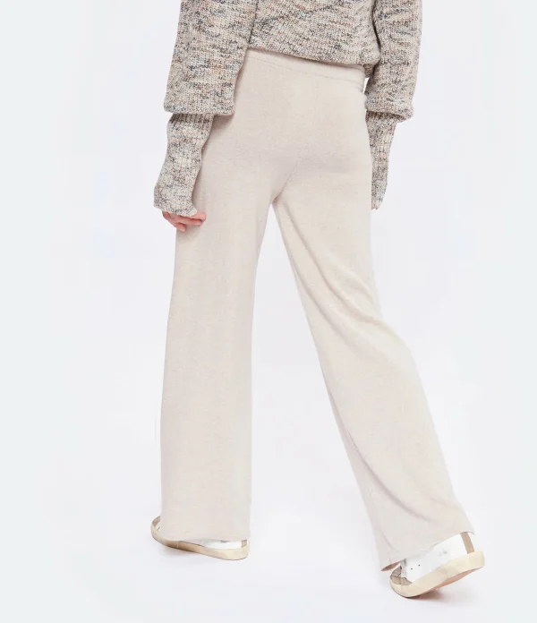 JEANNE VOULAND Pantalon Gang Laine Beige grossiste en ligne 6