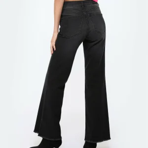 Achat JEANNE VOULAND Jean Jilly Straight Denim Stone Noir 16