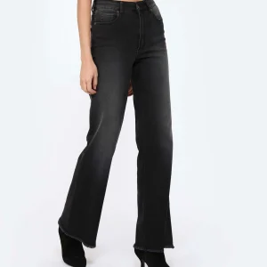 Achat JEANNE VOULAND Jean Jilly Straight Denim Stone Noir 14