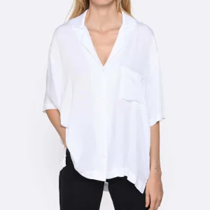 vente en ligne JEANNE VOULAND Chemise Jono Loose Blanc 11