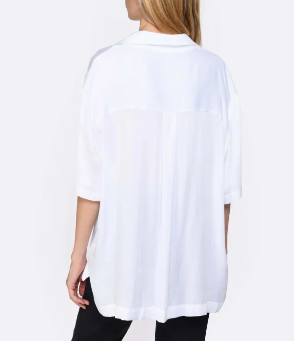 vente en ligne JEANNE VOULAND Chemise Jono Loose Blanc 5