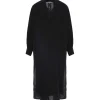 JEANNE VOULAND Robe Hadya Lin Noir vente pas cher 13