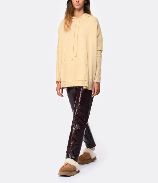 vente en ligne Kujten Sweatshirt Reena Oversize Cachemire Beige Organic 5