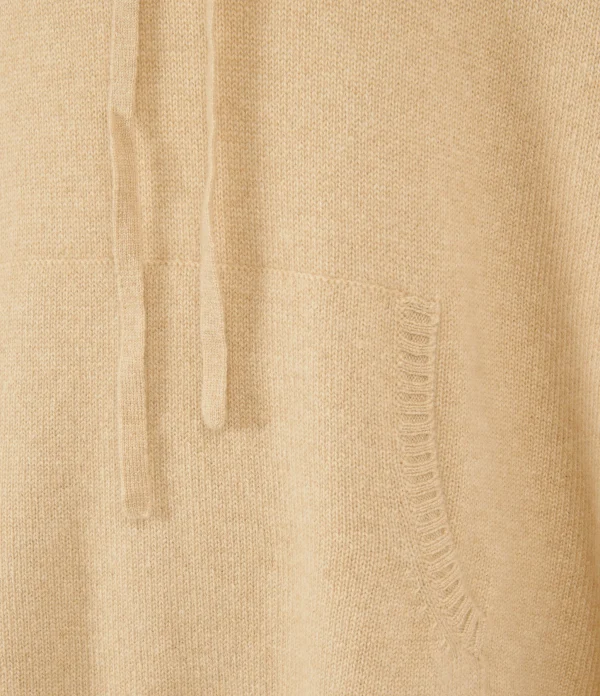 vente en ligne Kujten Sweatshirt Reena Oversize Cachemire Beige Organic 3