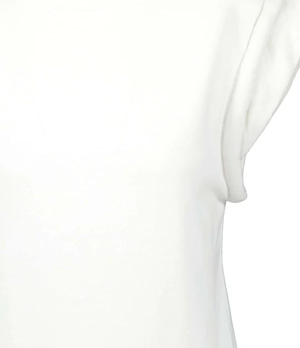 LIVY Top Dotcom Coton Blanc grande marque pas cher 3