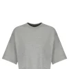 qualité supérieure LOULOU STUDIO Tee-shirt Court Gupo Coton Gris 16