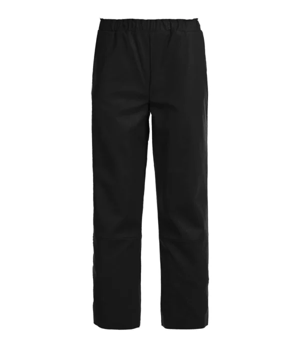 site soldes MAEVY MOUVEMENT LIBRE Pantalon Pantavegan Cuir Vegan Noir 1